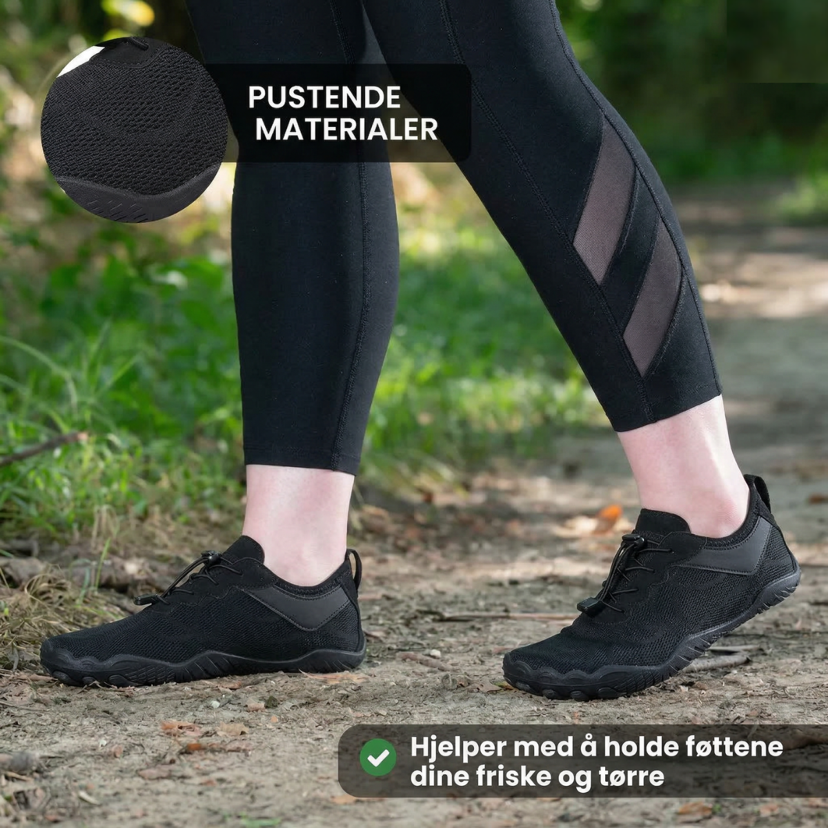 Stry NORD™ - Lette og luftige hverdags-barfotsko