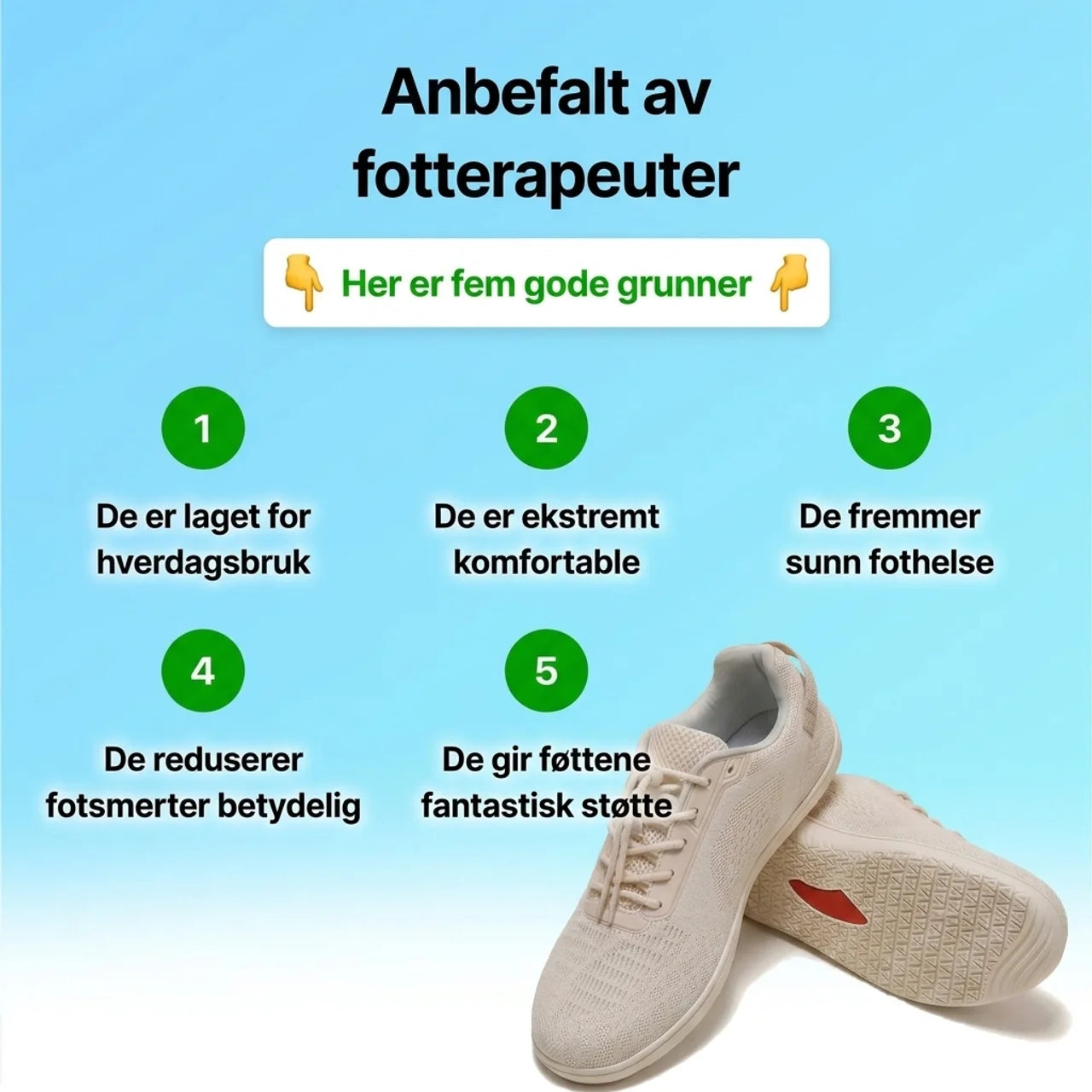 Stry FLEX™ - Lette og behagelig barfotsko