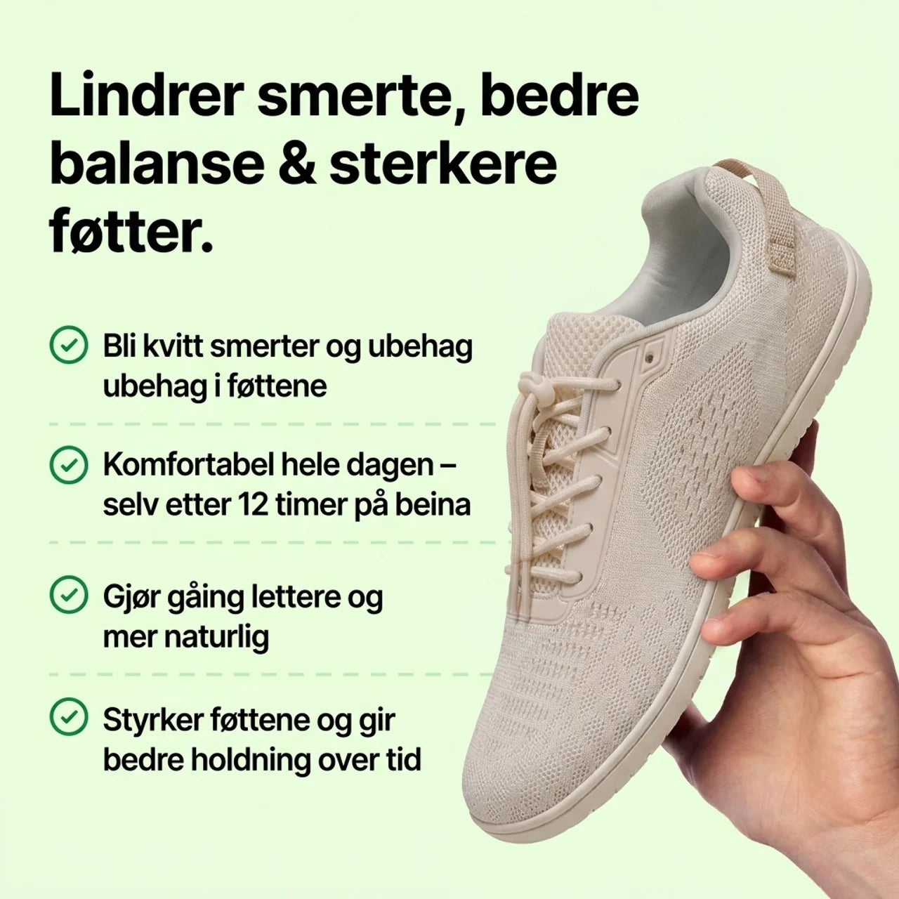 Stry FLEX™ - Lette og behagelig barfotsko
