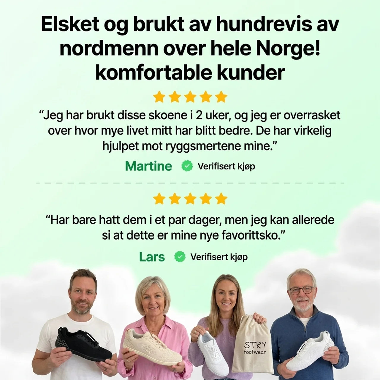 Stry FLEX™ - Lette og behagelig barfotsko