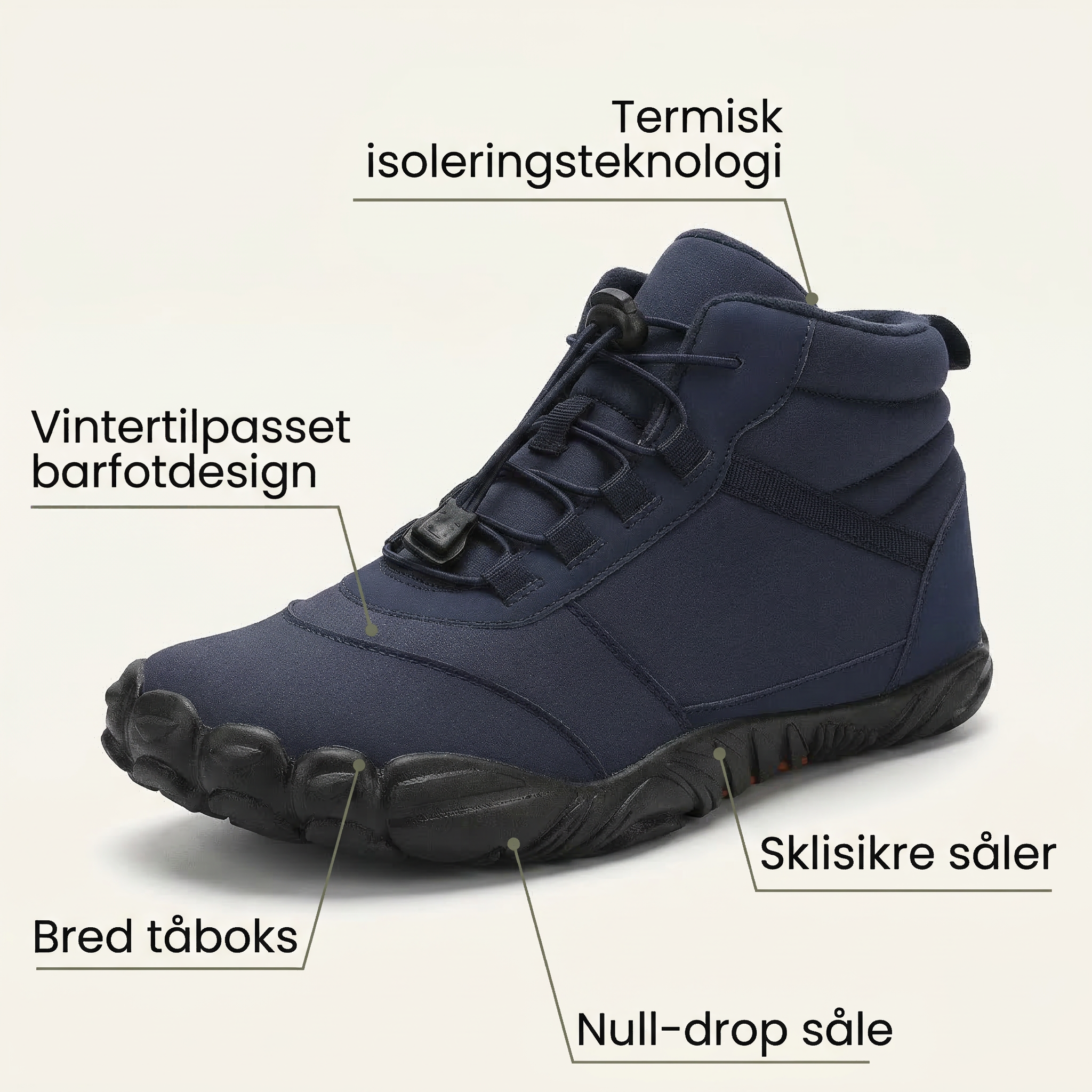 Stry PRO™ - Sklisikre og vanntette barfotsko