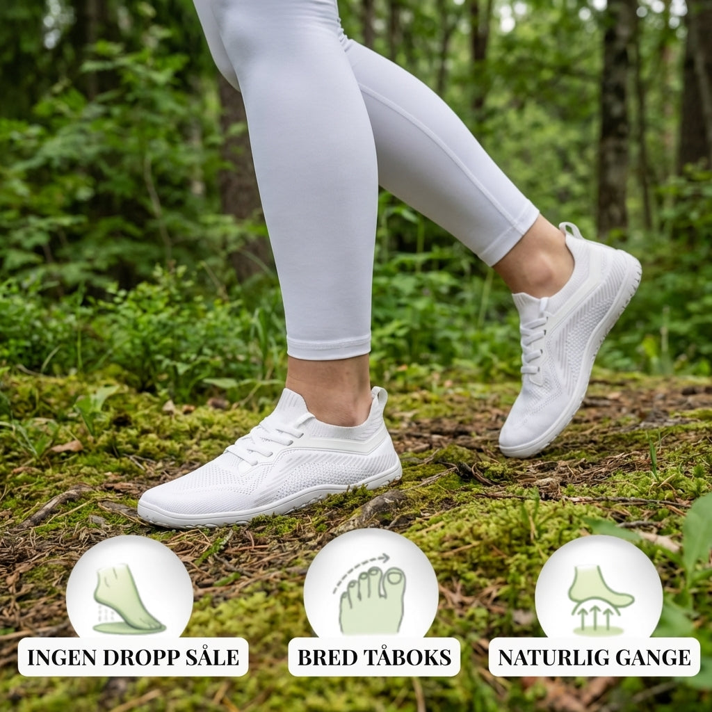 Stry SPOR™ – Ultralette og luftige barfotsko til hverdags